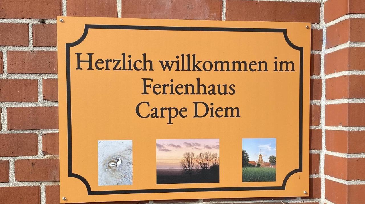 Ferienhaus Carpe Diem Krummhörn Dış mekan fotoğraf